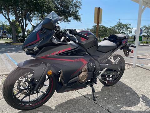 2021 Honda CBR500R ABS in Stuart, Florida - Photo 4