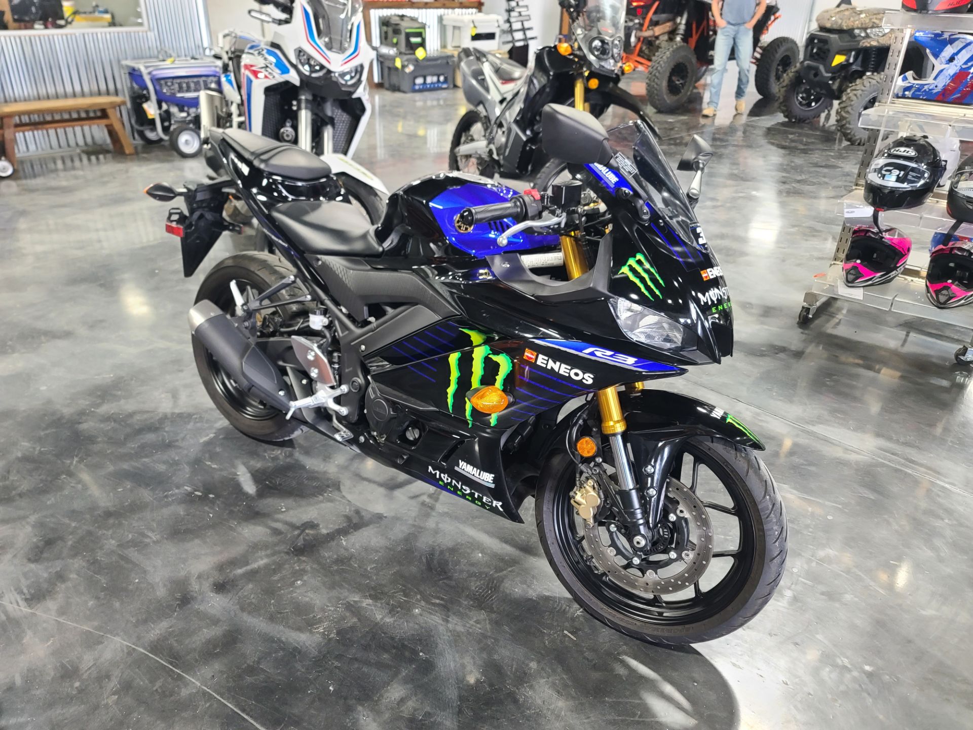 2021 Yamaha YZF-R3 Monster Energy Yamaha MotoGP Edition in Durant, Oklahoma - Photo 1