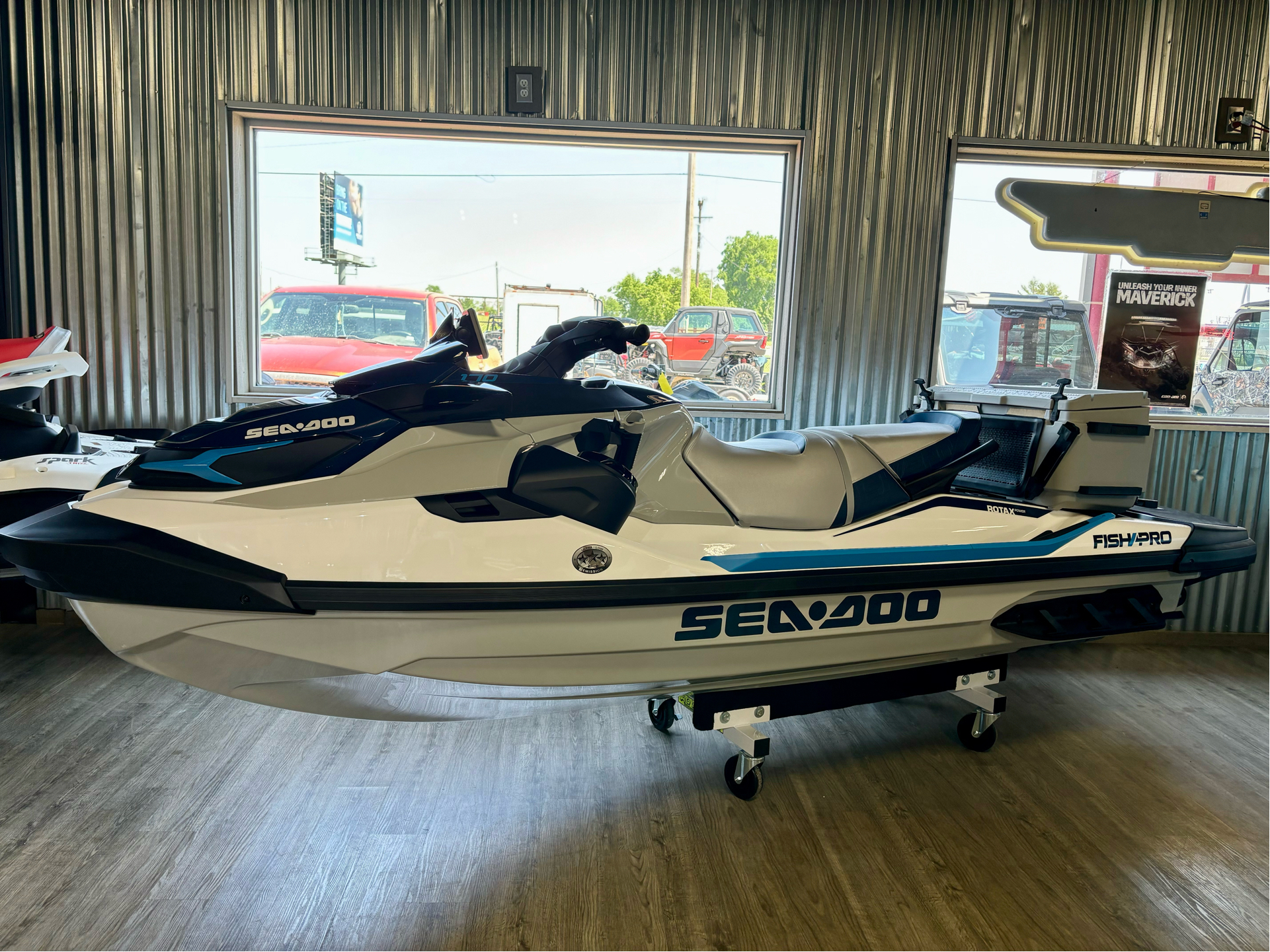 2024 Sea-Doo FishPro Scout 130 + iDF iBR in Durant, Oklahoma - Photo 1