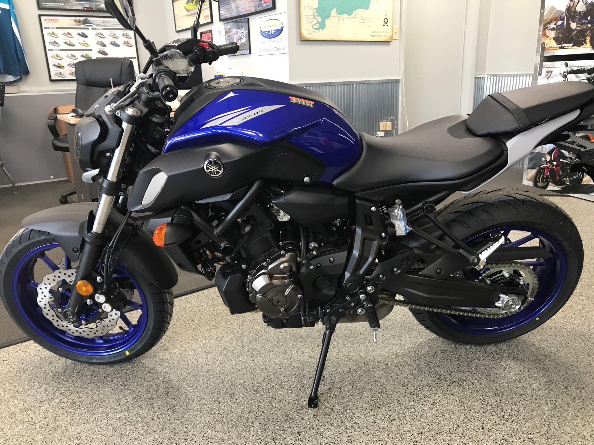 New 2020 Yamaha Mt 07 Motorcycles In Coloma Mi Stock Number 005903