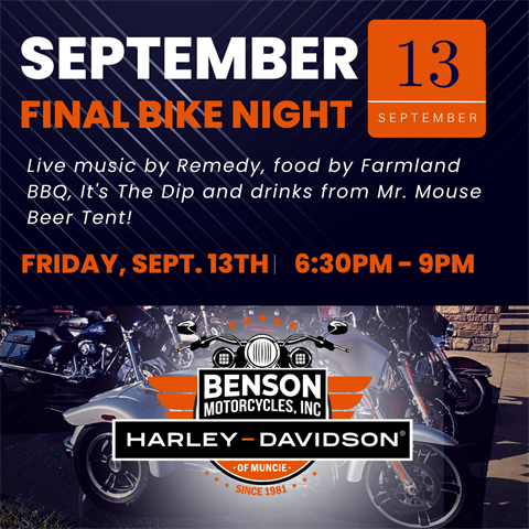 September Bike Night - FINAL Bike Night of 2024
