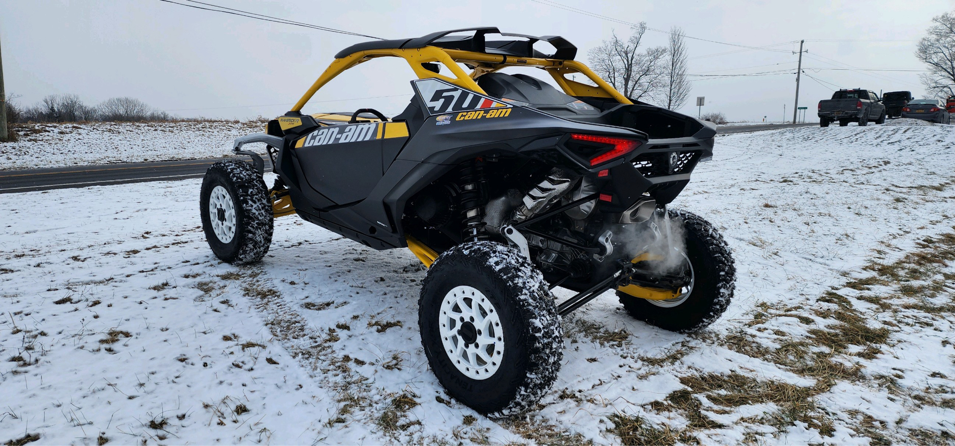 2024 Can-Am Maverick R X RS with Smart-Shox 999T DCT in Weedsport, New York - Photo 7