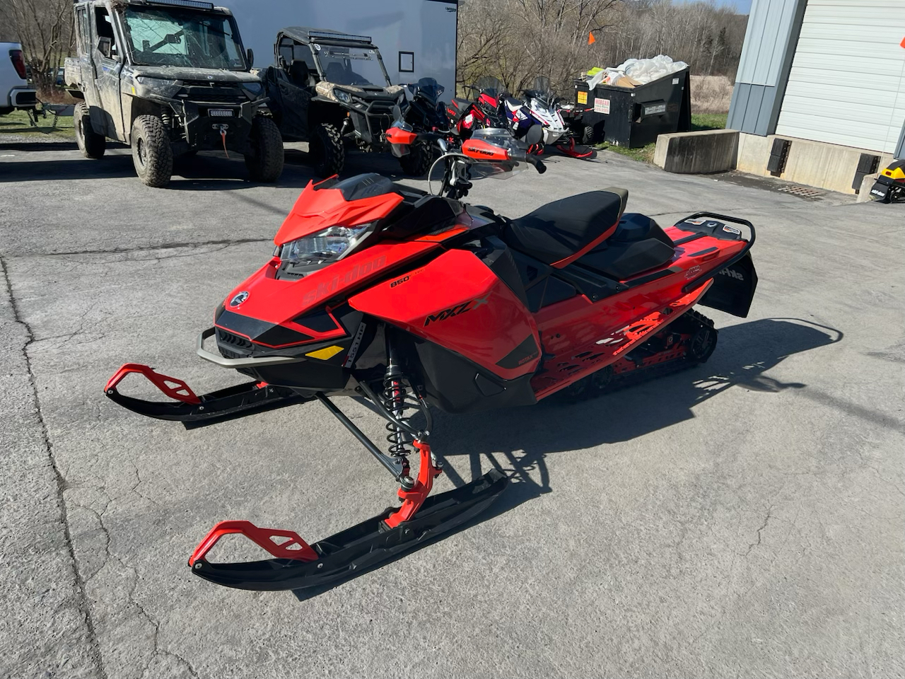 2021 Ski-Doo MXZ X 850 E-TEC ES Ice Ripper XT 1.5 in Weedsport, New York - Photo 2