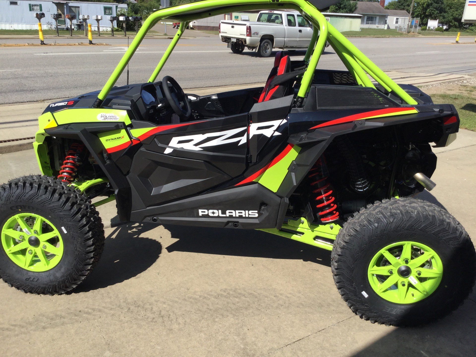 New 2021 Polaris RZR Turbo S Lifted Lime LE Utility Vehicles in