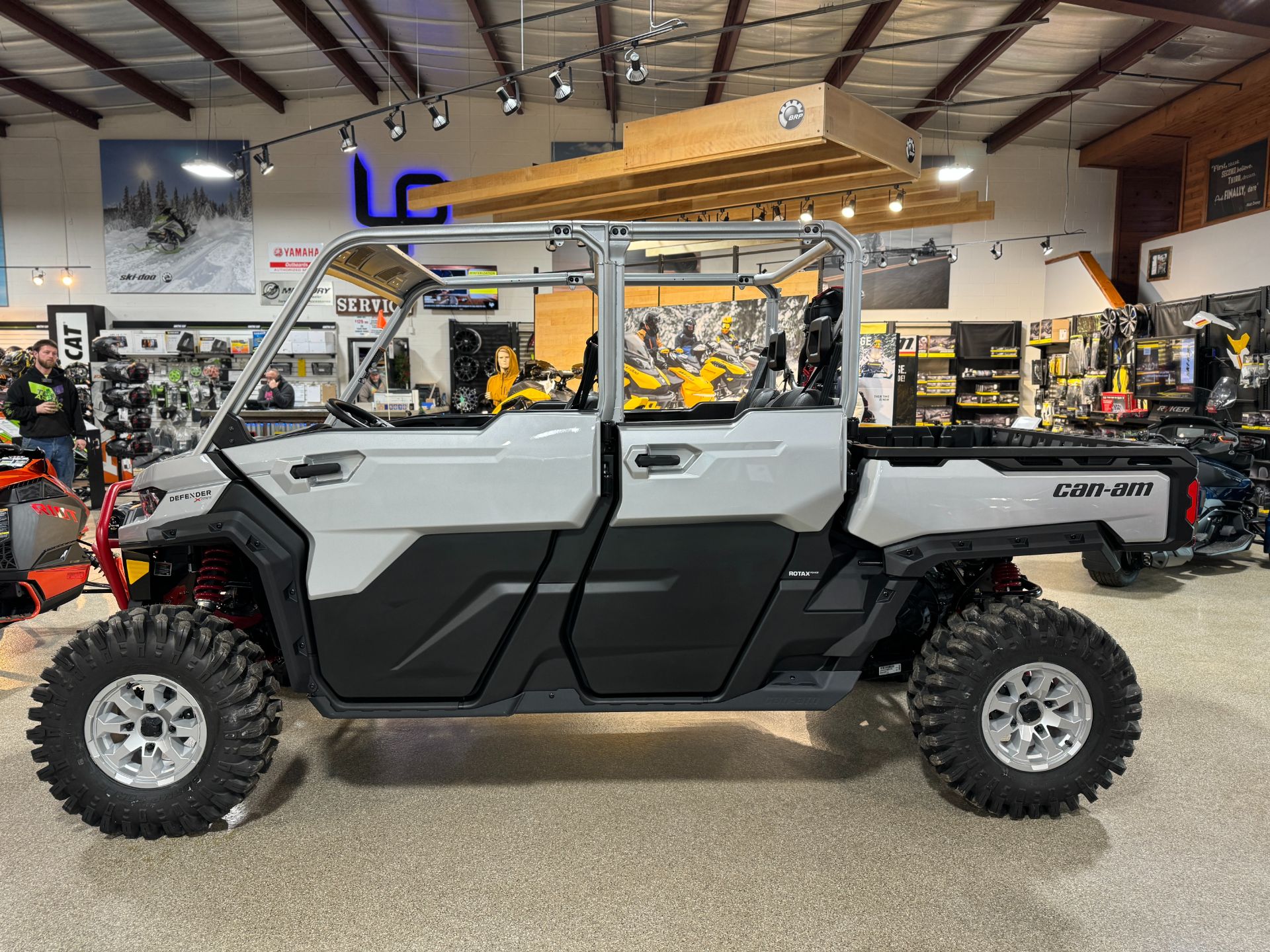 2024 Can-Am Defender MAX X MR With Half Doors HD10 in Roscoe, Illinois - Photo 1