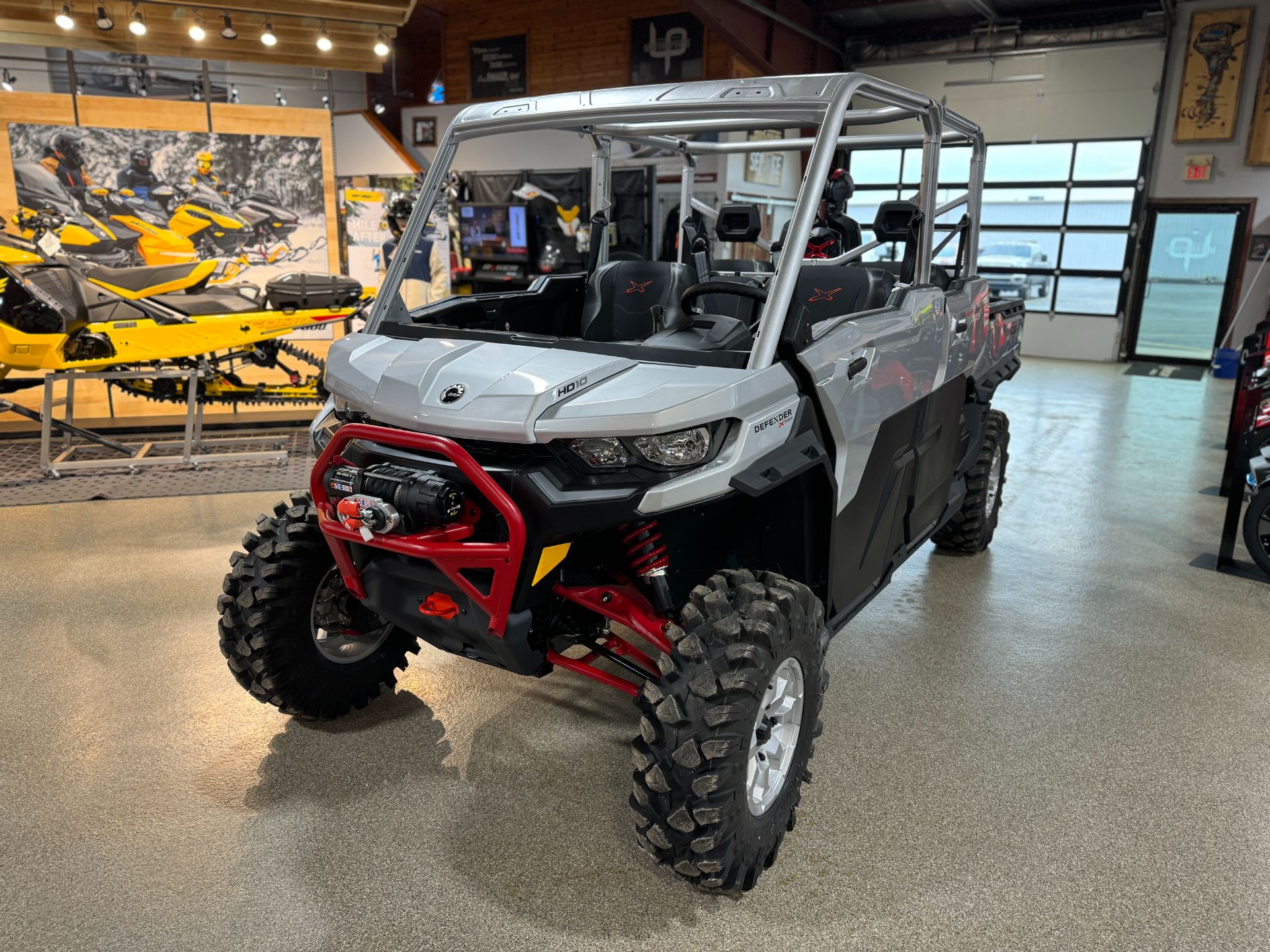 2024 Can-Am Defender MAX X MR With Half Doors HD10 in Roscoe, Illinois - Photo 3