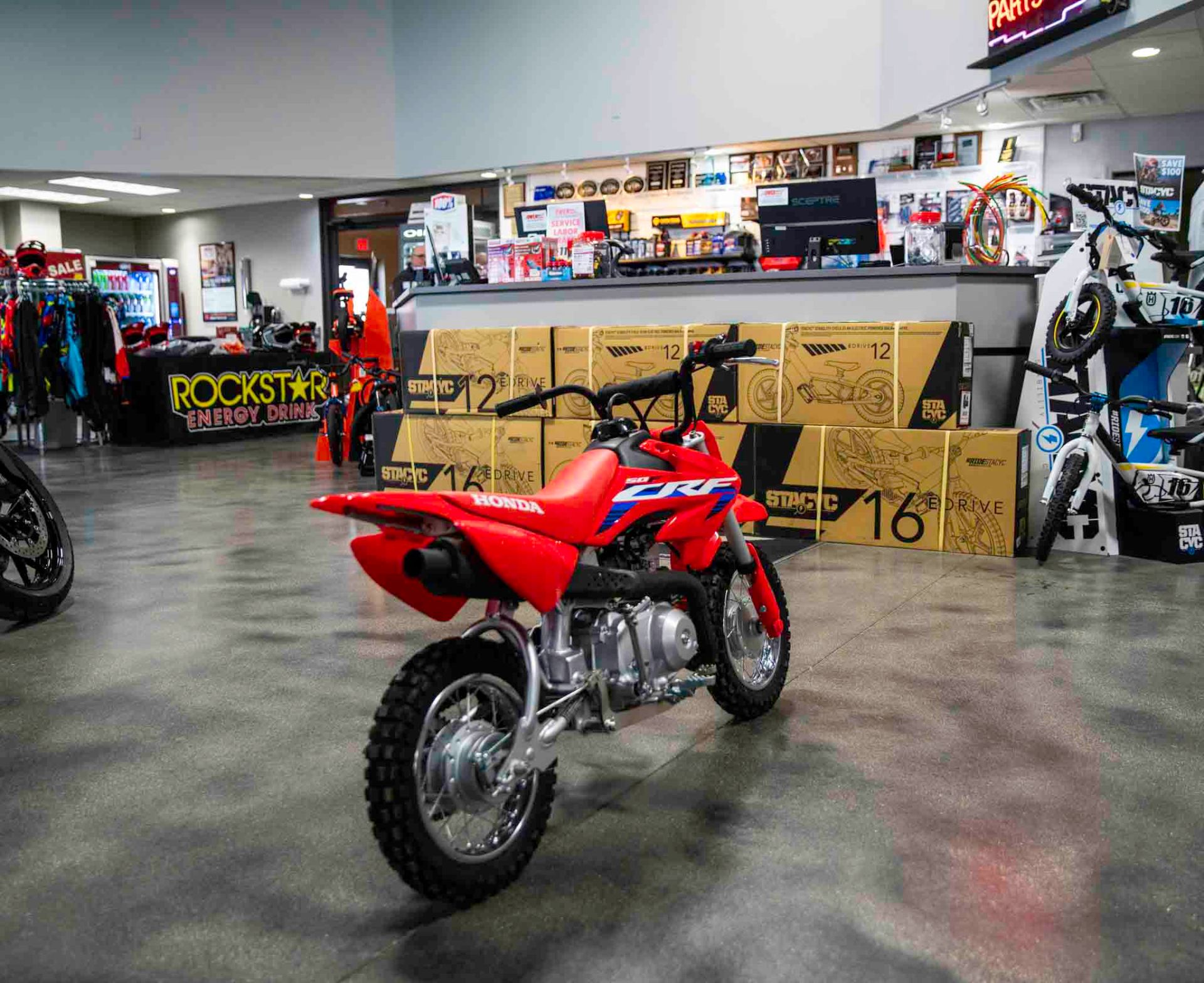 2024 Honda CRF50F in Charleston, Illinois - Photo 8