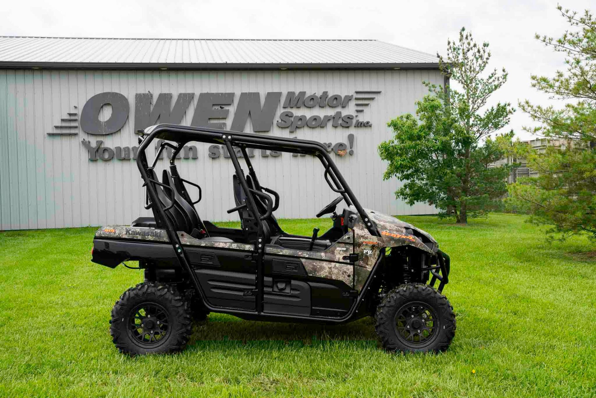 2025 Kawasaki Teryx4 S Camo in Effingham, Illinois - Photo 1