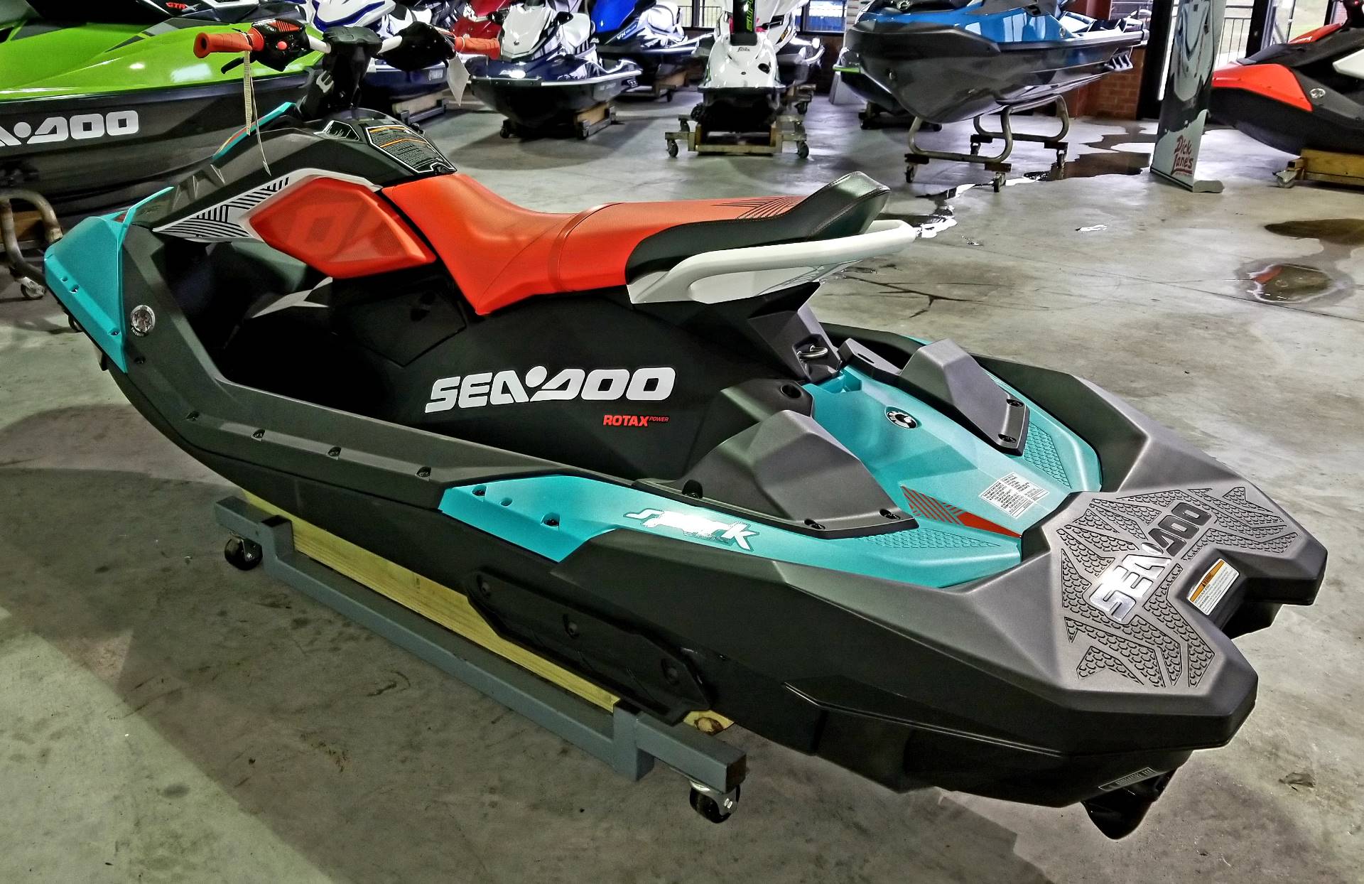 2018 SeaDoo Spark 3up Trixx iBR For Sale Afton, OK 649