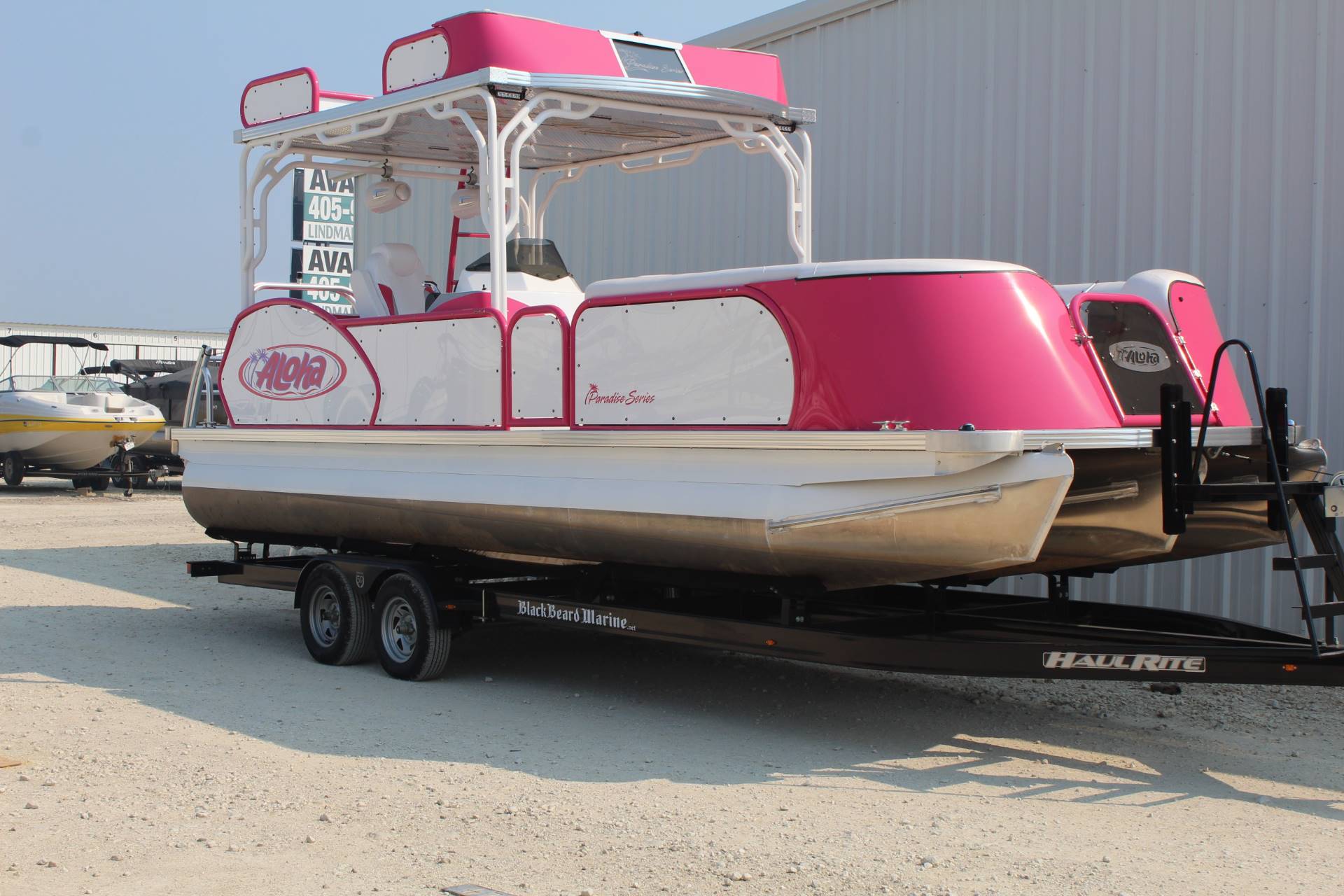 New Aloha Pontoons Paradise Series Power Boats Outboard In