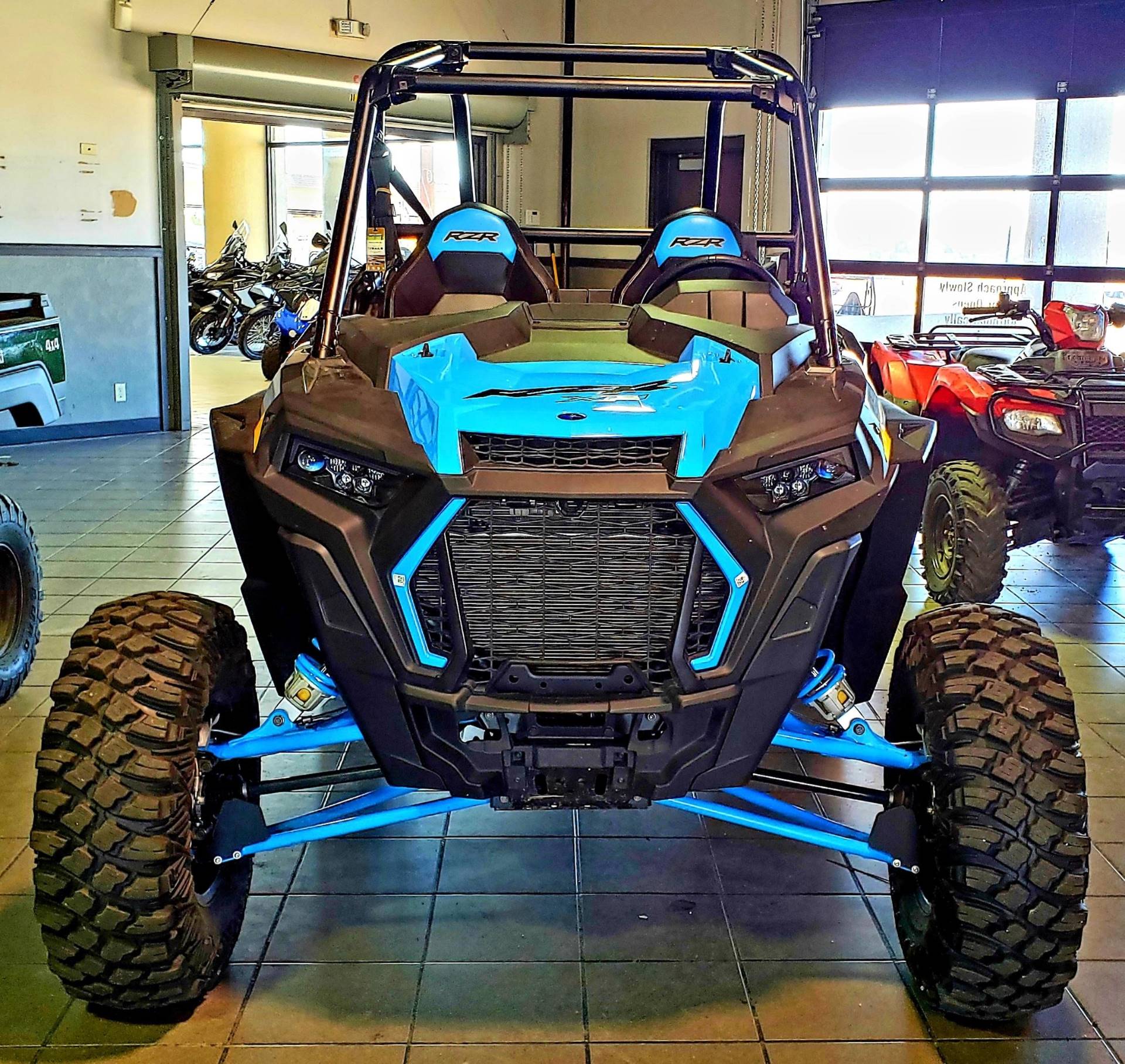 Used 2019 Polaris RZR XP TURBO EPS BLACK & BLUE | Utility Vehicles in ...