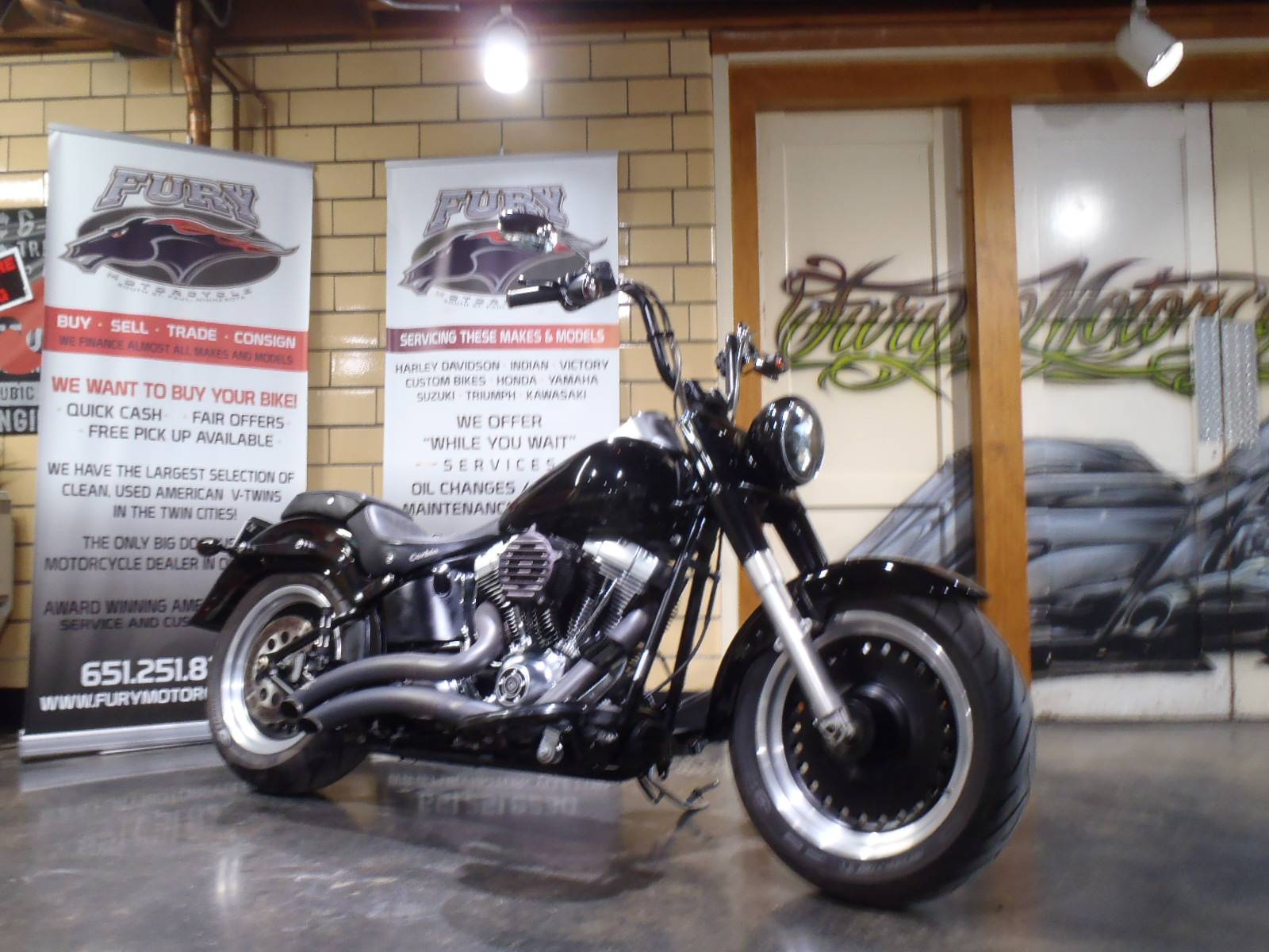 2010 harley fatboy lo