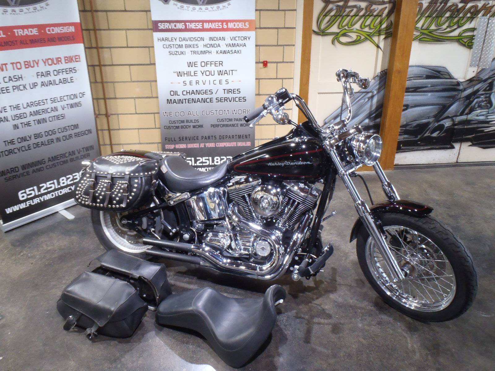 2002 Harley-Davidson FXSTD/FXSTDI Softail®  Deuce™ in South Saint Paul, Minnesota - Photo 2