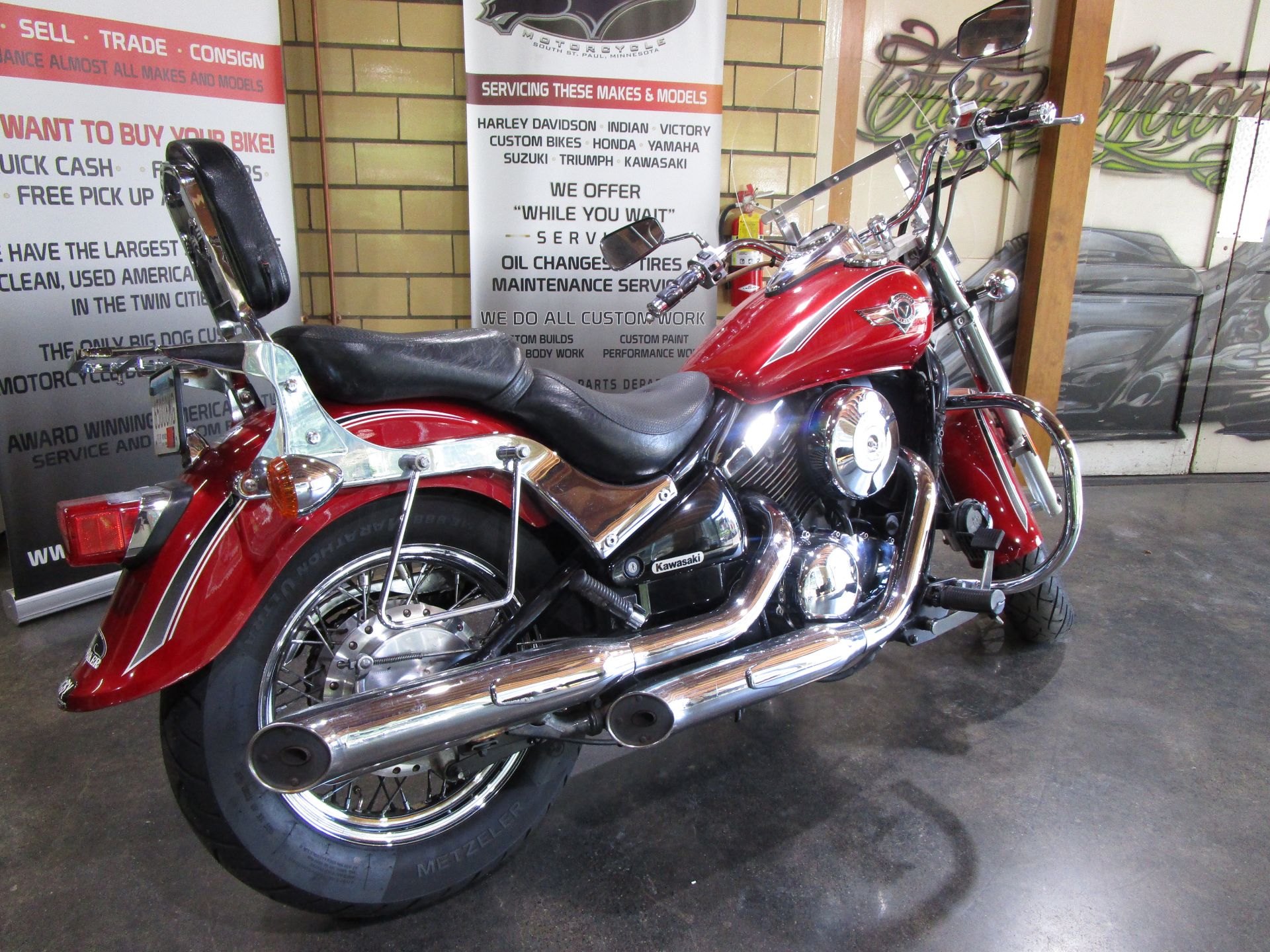 kawasaki vulcan 800 wheels