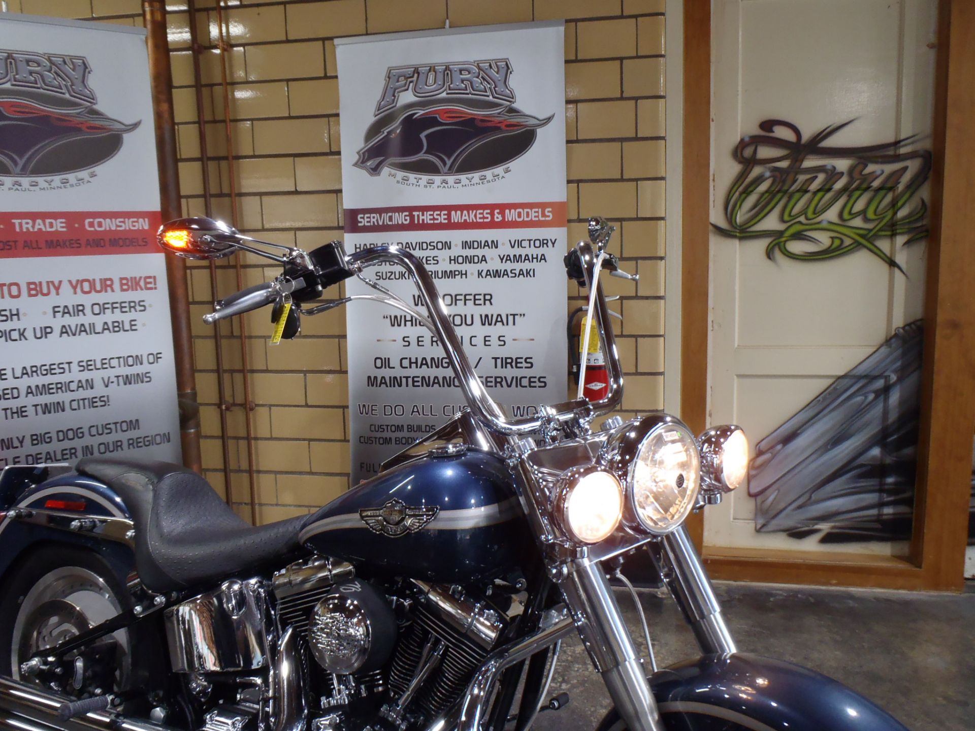 2003 Harley-Davidson FLSTF/FLSTFI Fat Boy® in South Saint Paul, Minnesota - Photo 4