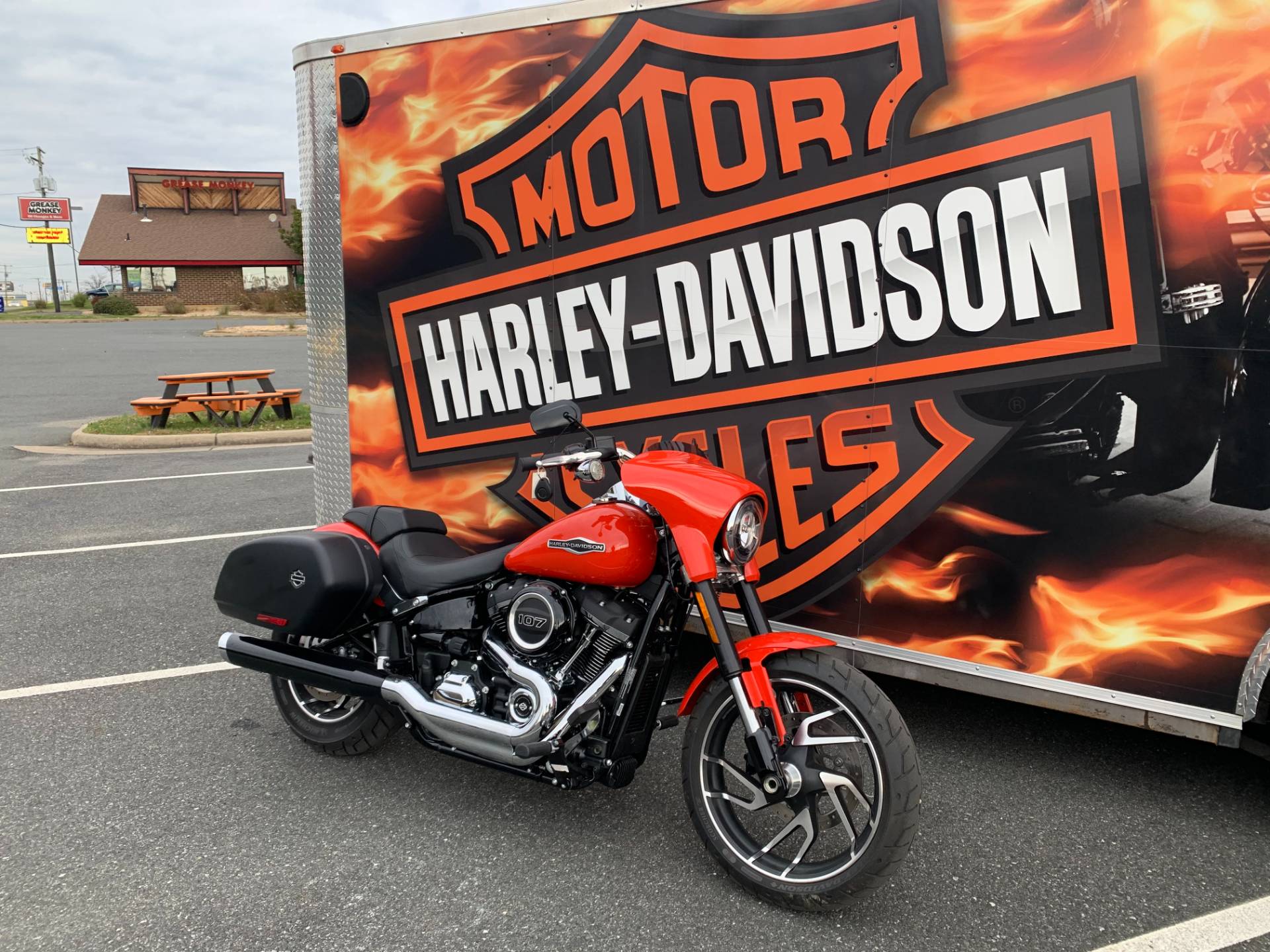 Certified Pre Owned 2020 Harley Davidson Sport Glide Performance Orange Motorcycles In Orange Va 026890