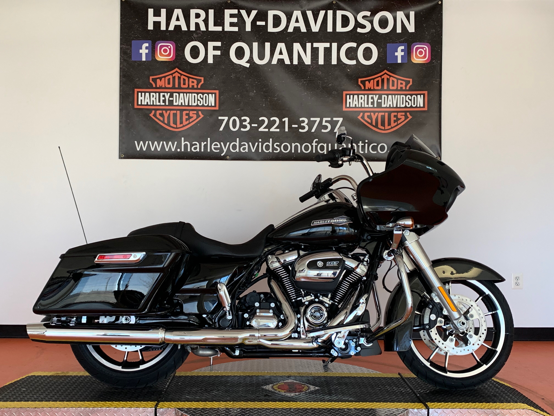 New 2021 Harley Davidson Road Glide Motorcycles In Fredericksburg Va 601561 Black