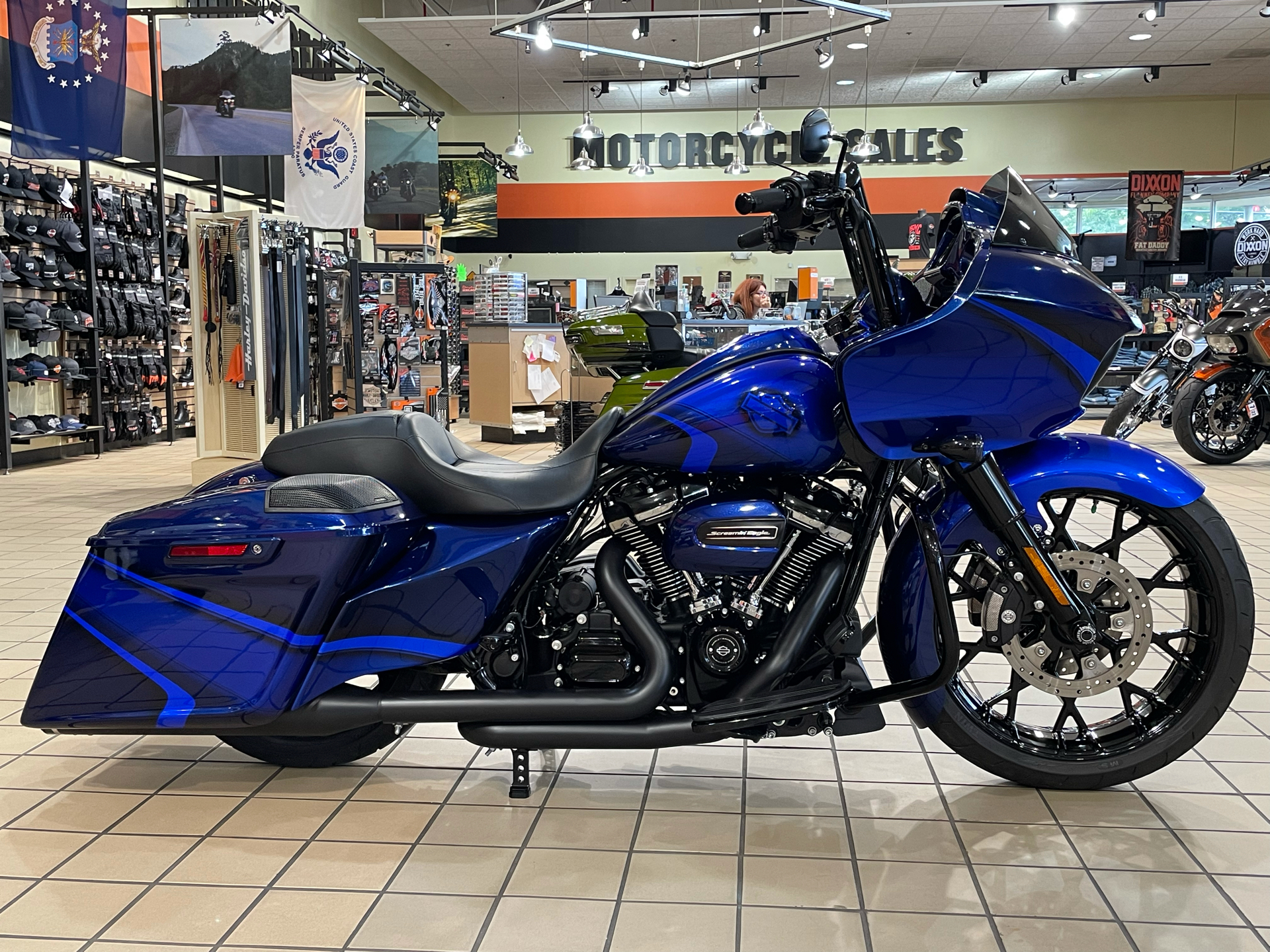 Used 2020 Harley Davidson Road Glide Special Quantico Custom Designs 1 Of 1 My Boy Blue Motorcycles In Orange Va 658204
