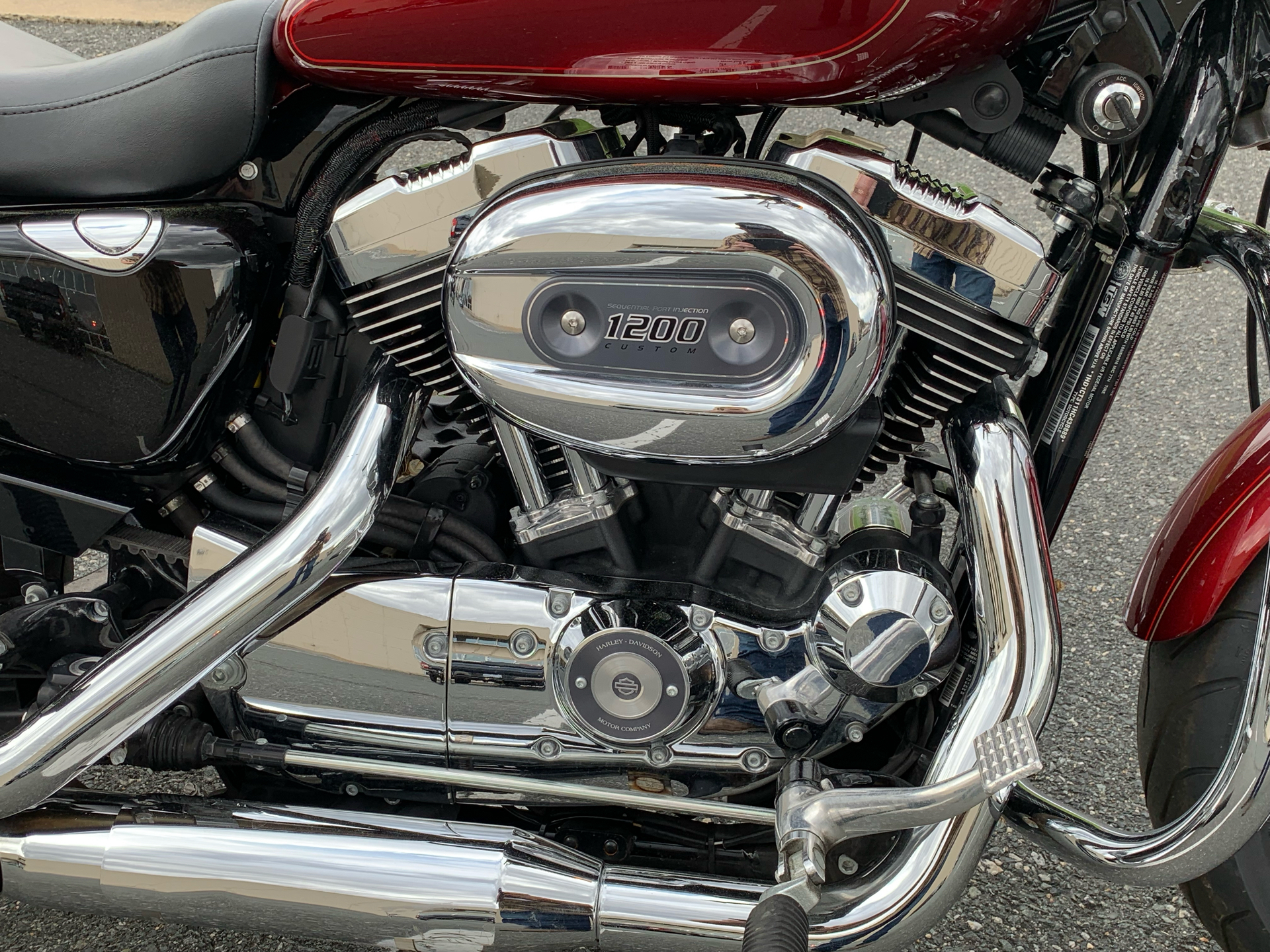 2017 Harley-Davidson SPORTSTER 1200 CUSTOM in Dumfries, Virginia - Photo 5