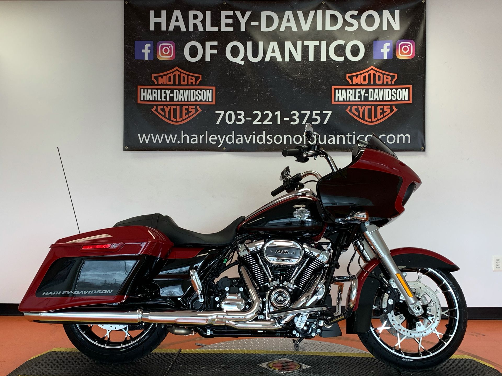 New 2021 Harley Davidson Road Glide Special Billiard Red Vivid Black Chrome Option Motorcycles In Dumfries Va 620617