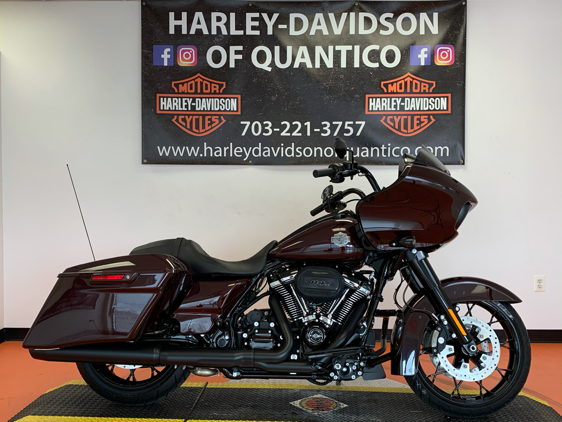 New 2021 Harley Davidson Road Glide Special Midnight Crimson Black Pearl Option Motorcycles In Dumfries Va 617287