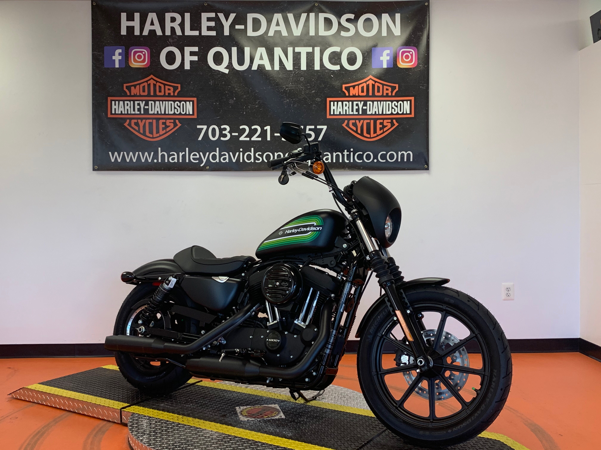 New 2021 Harley Davidson Iron 1200 Motorcycles In Fredericksburg Va 401507 Black Denim