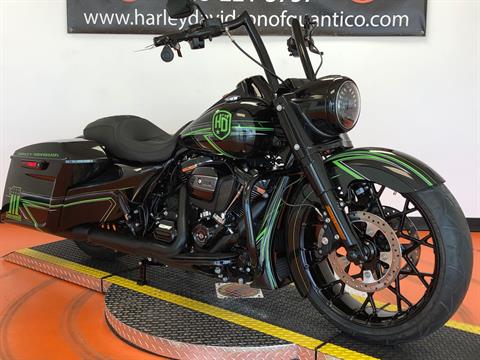 Used 19 Harley Davidson Road King Special Quantico Custom 1 Of 1 Mean Green Motorcycles In Orange Va