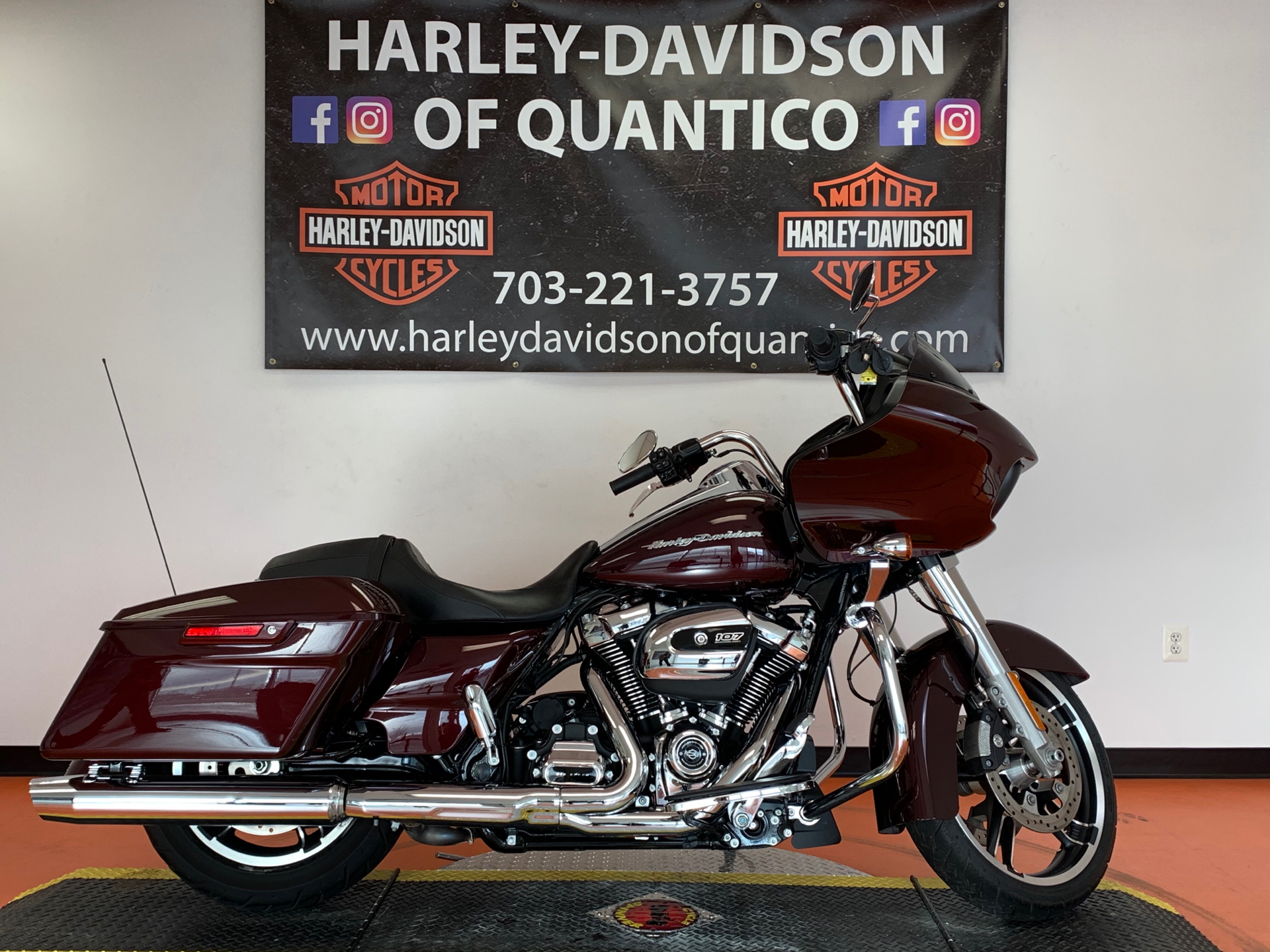 Used 19 Harley Davidson Road Glide Twisted Cherry Motorcycles In Dumfries Va