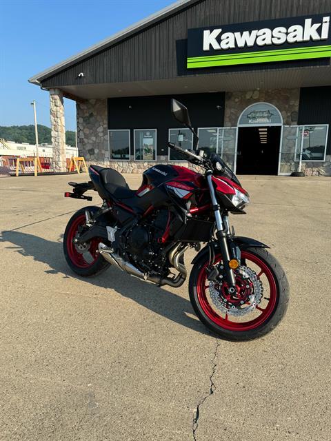 2024 Kawasaki Z650 ABS in Gallipolis, Ohio - Photo 1