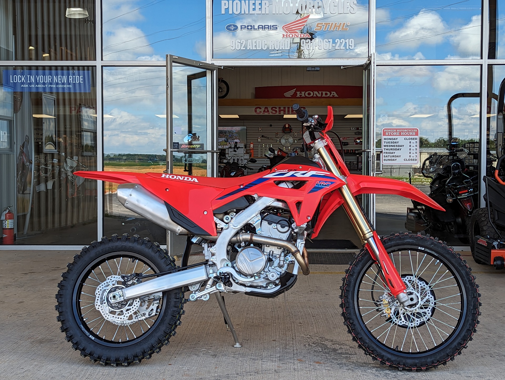 New 2024 Honda CRF250RX Motorcycles in Winchester TN 0810233 Red