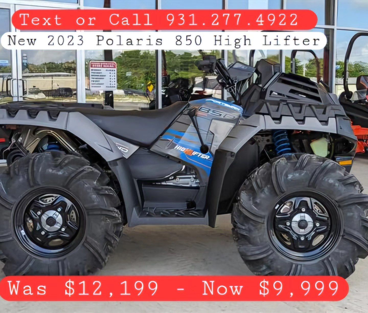 2023 Polaris Sportsman 850 High Lifter Edition in Winchester, Tennessee - Photo 1