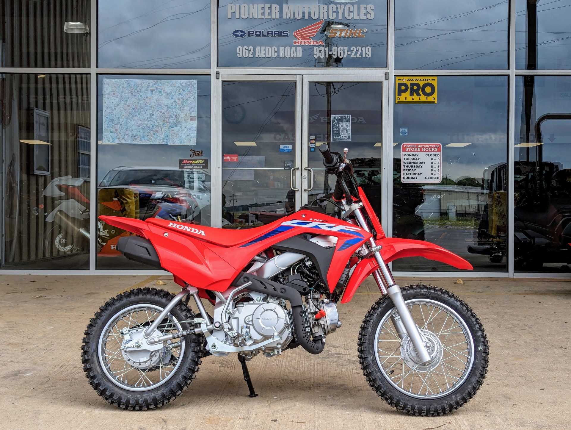 2024 Honda CRF110F in Winchester, Tennessee - Photo 1