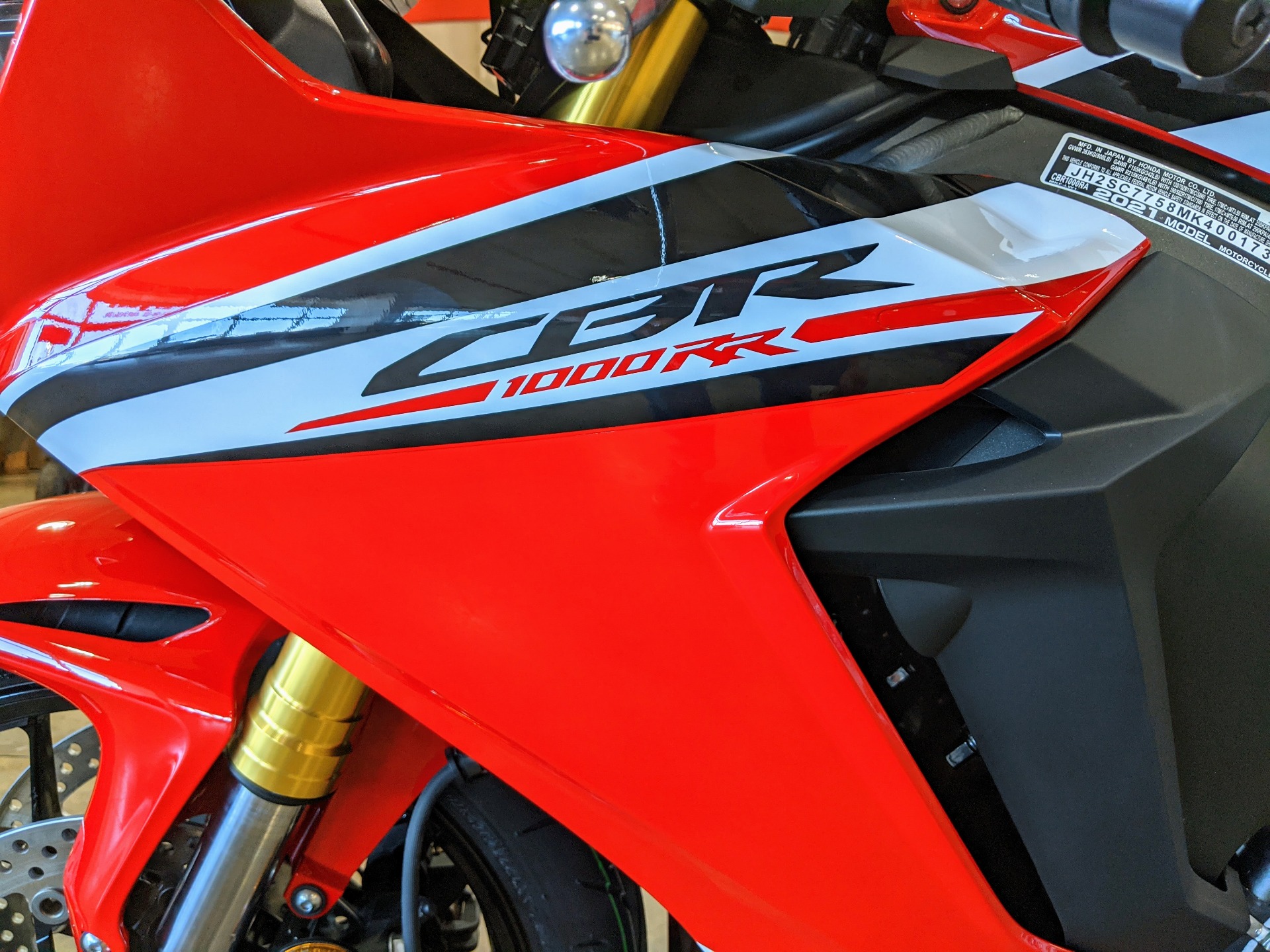 2021 Honda CBR1000RR ABS in Winchester, Tennessee - Photo 7