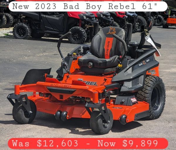 2023 Bad Boy Mowers Rebel 61 in. Kawasaki EVO781 EFI 31 hp in Winchester, Tennessee - Photo 1
