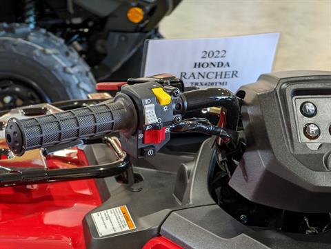 2022 Honda FourTrax Rancher in Winchester, Tennessee - Photo 6