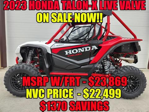 2023 Honda Talon 1000X FOX Live Valve in Atlantic, Iowa - Photo 1