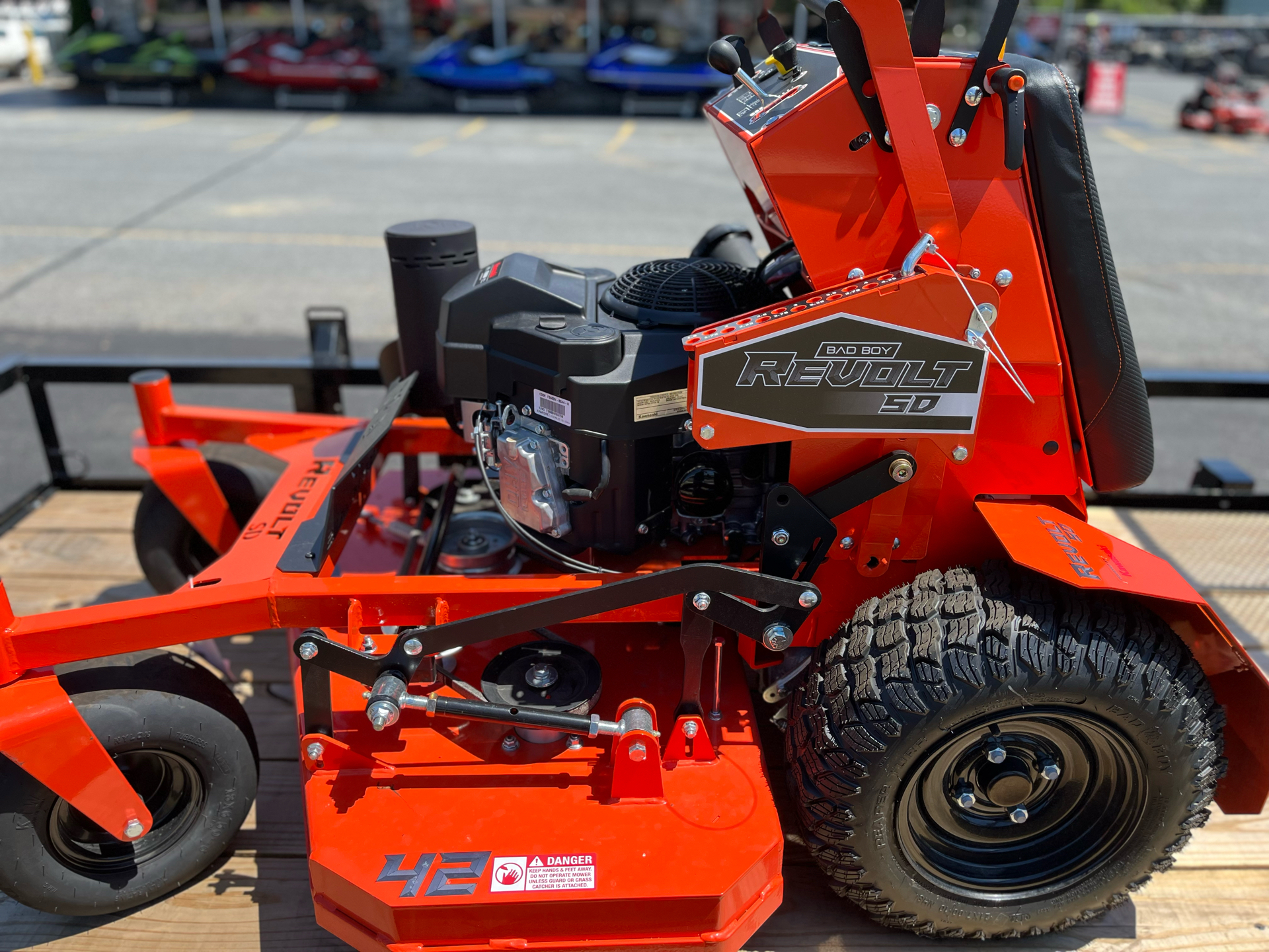 2024 Bad Boy Mowers Revolt SD 42 in. Kawasaki FS600 18.5 hp in Albemarle, North Carolina - Photo 2