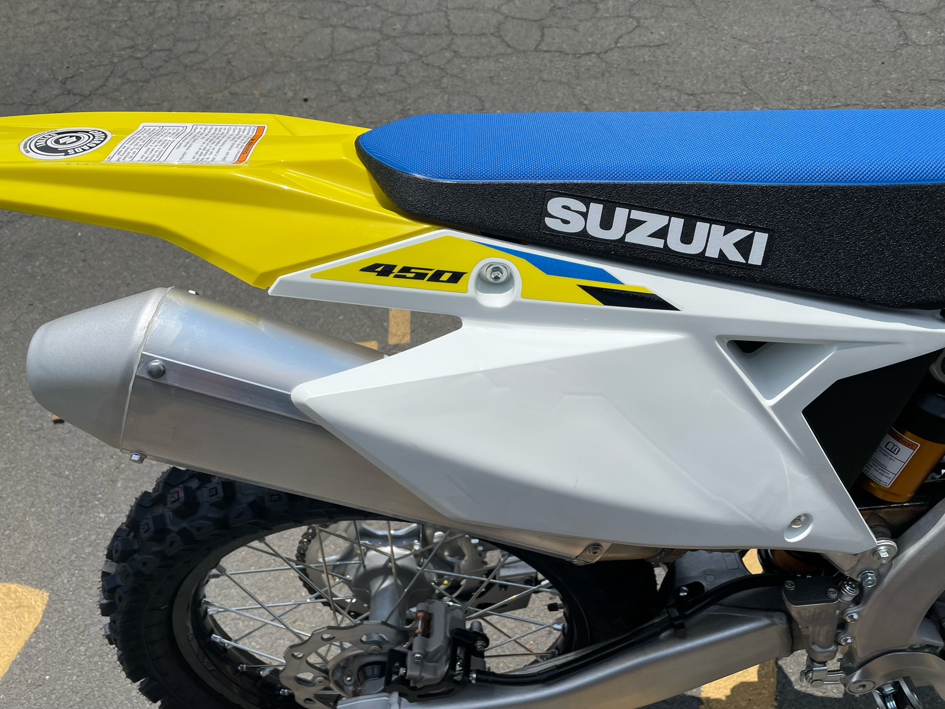 2022 Suzuki RM-Z450 in Albemarle, North Carolina - Photo 9