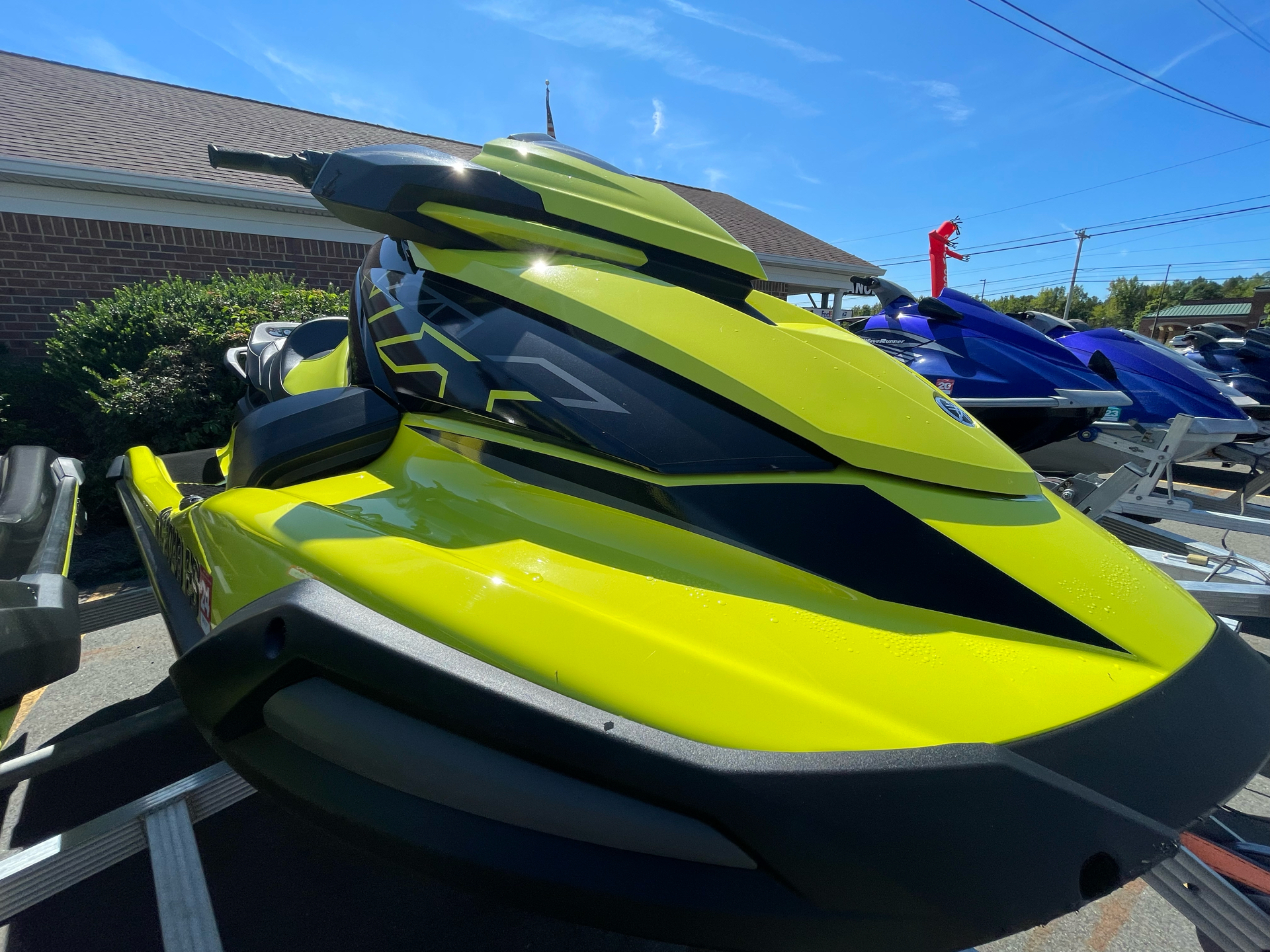 Used 21 Yamaha Vx Cruiser Ho With Audio Lime Yellow Watercraft In Albemarle Nc 75k021 U