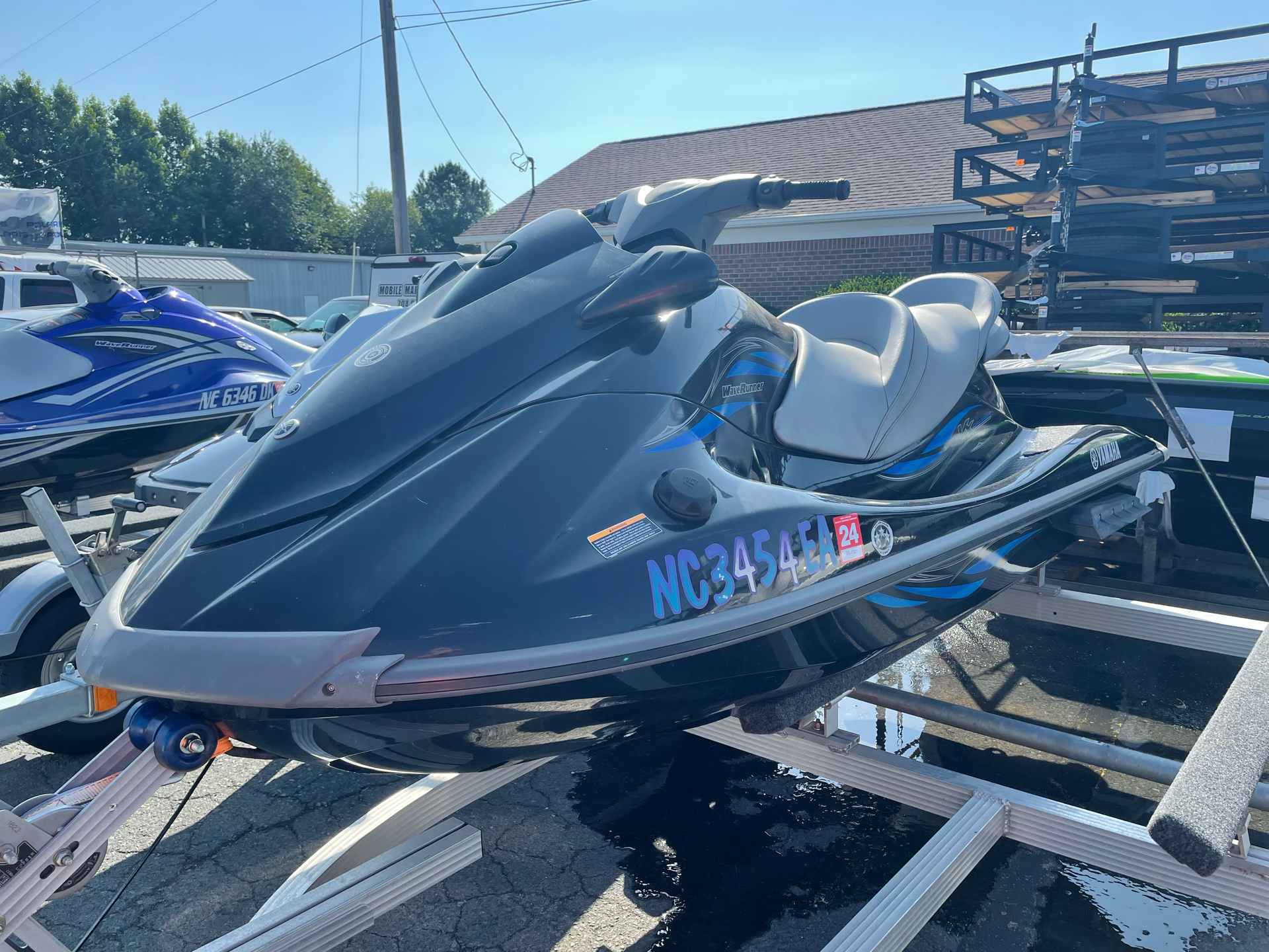 Used 14 Yamaha Vx Cruiser Black Metallic Watercraft In Albemarle Nc 23j314