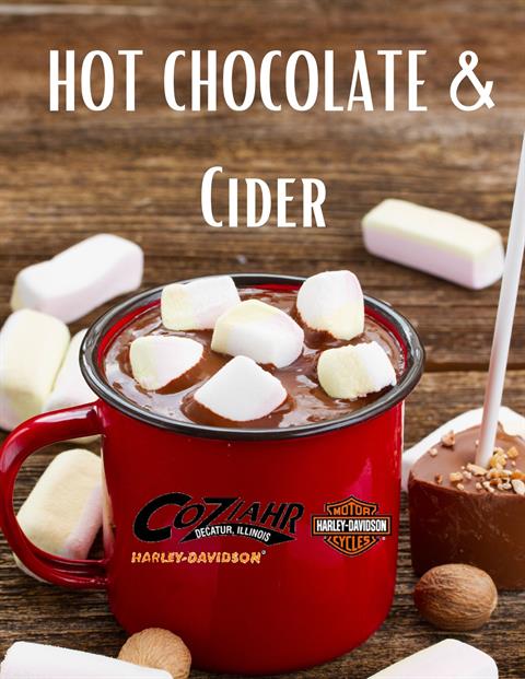 Hot Chocolate & Cider Bar...