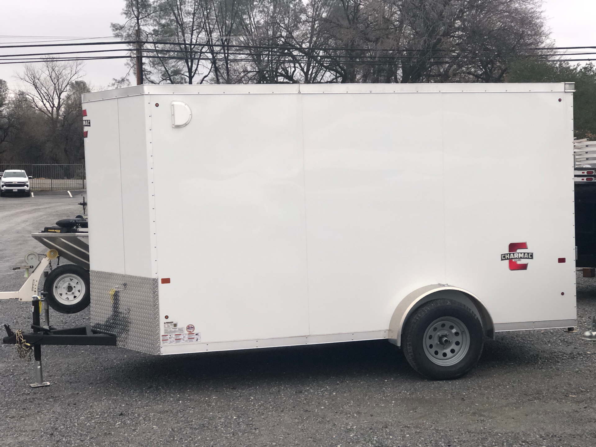 2023 Charmac Trailers 6X12 STEALTH CARGO V-NOSE in Redding, California - Photo 2