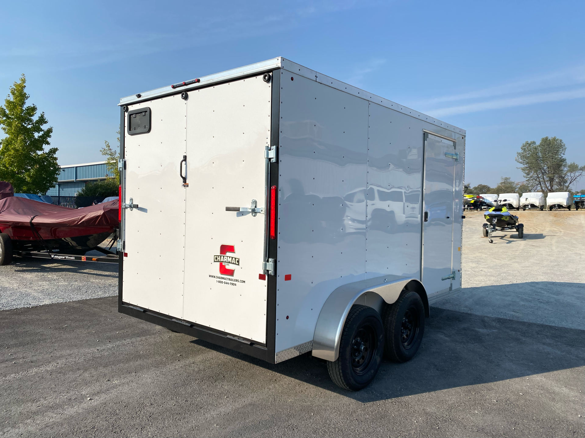 2025 Charmac Trailers 7X12 ATLAS CARGO 7K in Redding, California - Photo 4