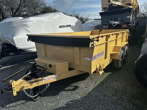 2024 IRON PANTHER TRAILERS 7X14X2 14K DUMP in Redding, California - Photo 1