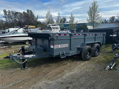 2024 IRON PANTHER TRAILERS 7X14X2 14K DUMP in Redding, California - Photo 1