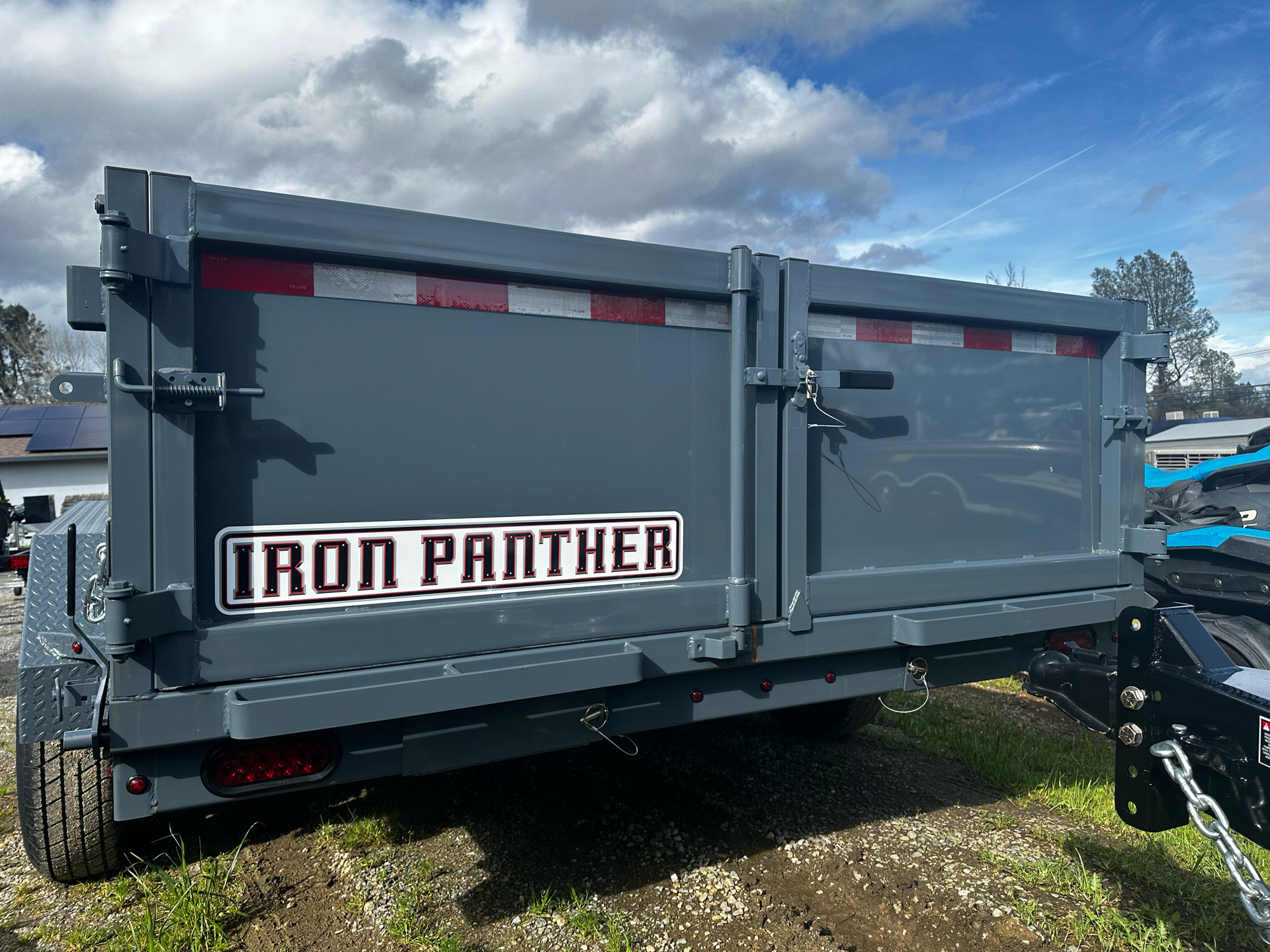 2024 IRON PANTHER TRAILERS 7X14X2 14K DUMP in Redding, California - Photo 6