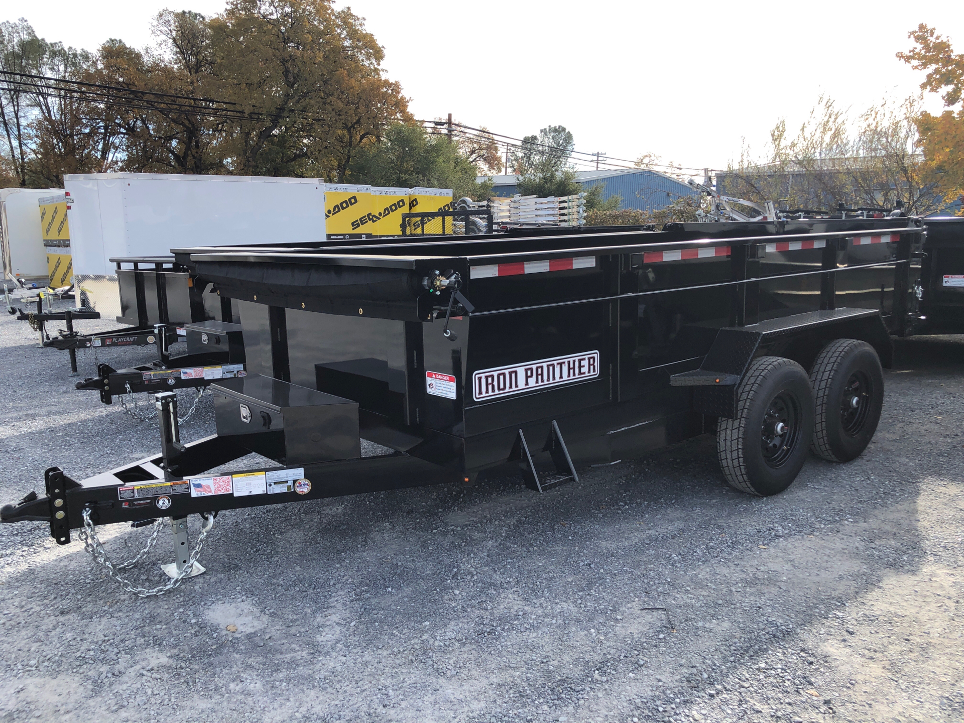 2023 IRON PANTHER TRAILERS DT278 7X14 14K DUMP in Redding, California - Photo 1