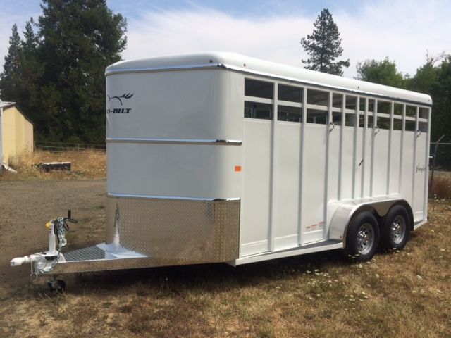 2024 Thuro-Bilt 17X82 WRANGLER STOCK TRAILER in Redding, California - Photo 2