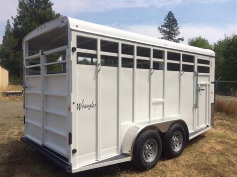 2024 Thuro-Bilt 17X82 WRANGLER STOCK TRAILER in Redding, California - Photo 7