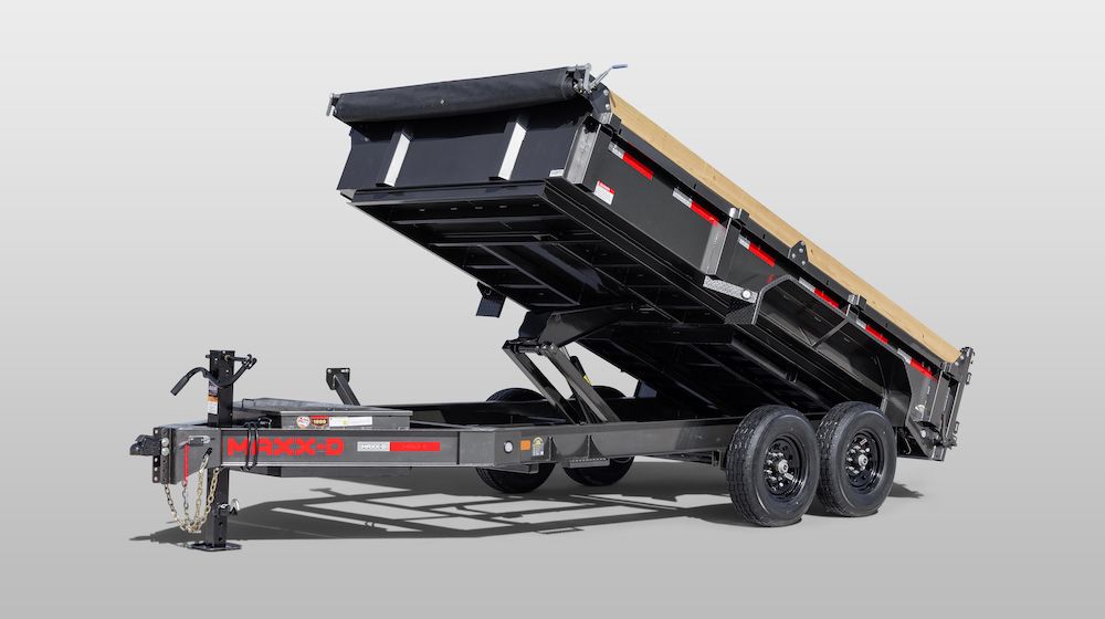 2024 MAXX-D TRAILERS 7x14x2 DUMP DKX 14K in Redding, California - Photo 8